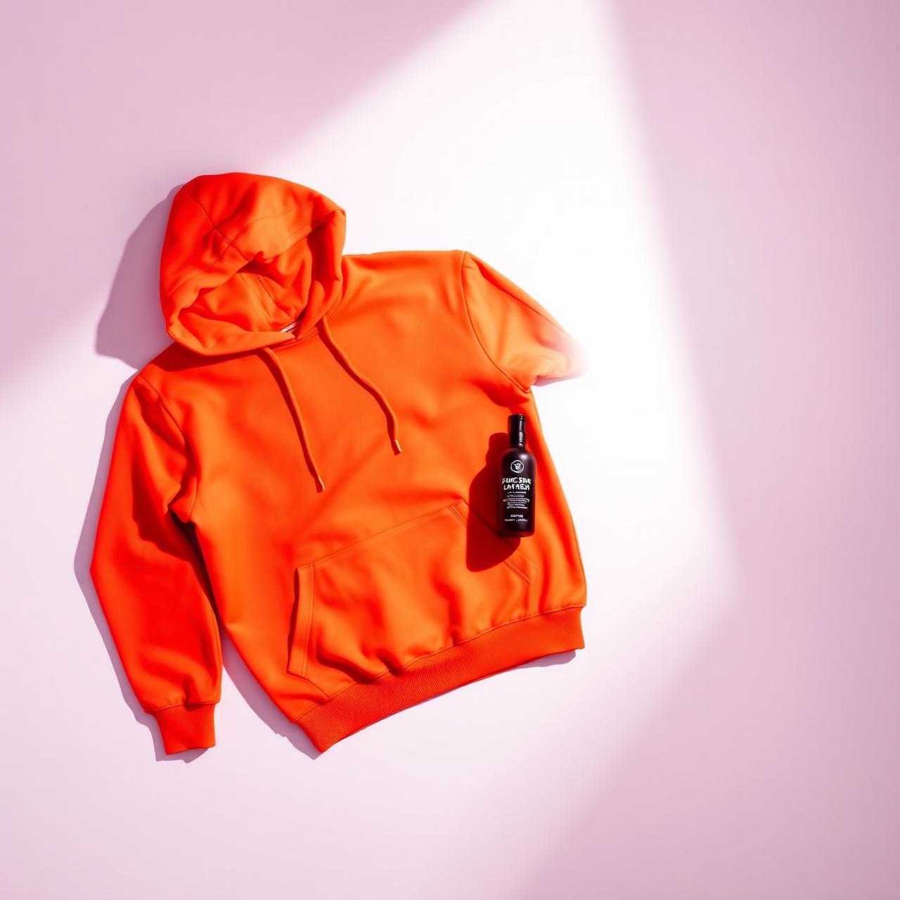 Hoodie Rupture orange — SS26-001